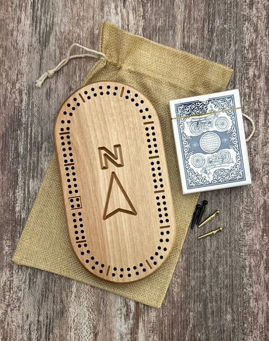 Travel Cribbage Board