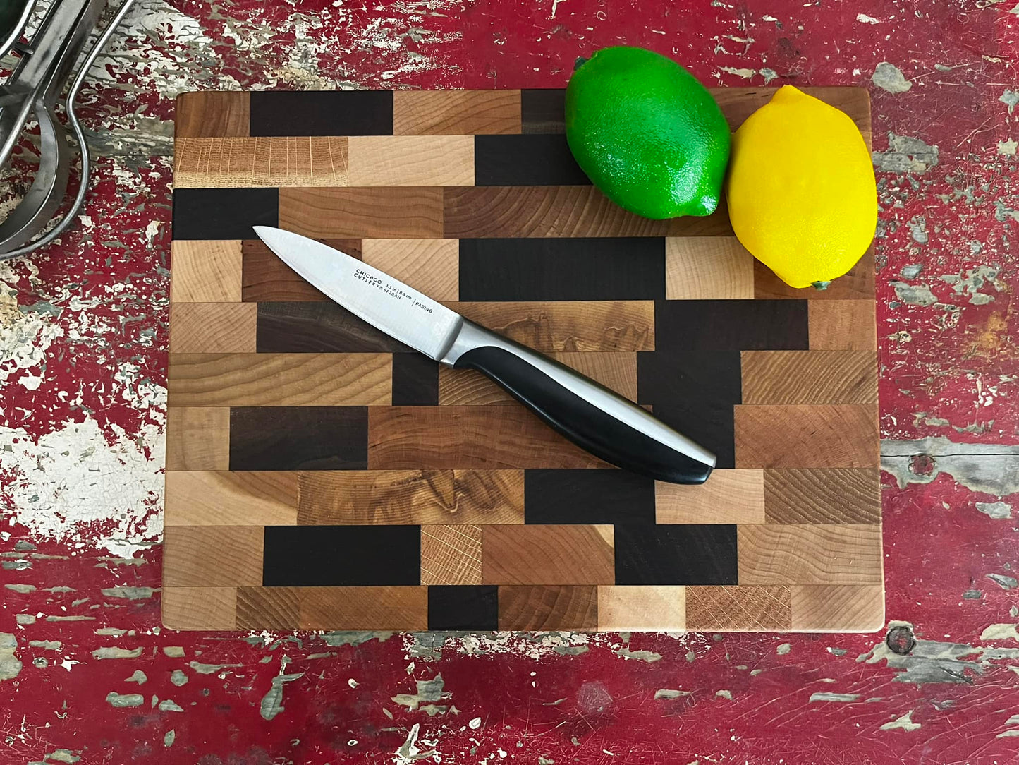 End grain cocktail board