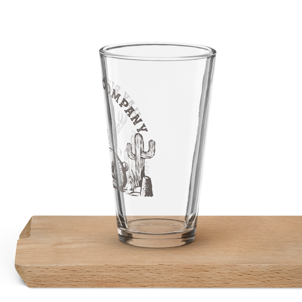 Shaker pint glass