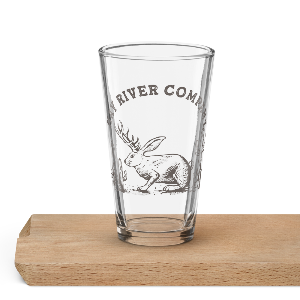 Shaker pint glass